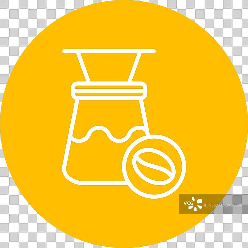 咖啡滤纸图标设计图片素材