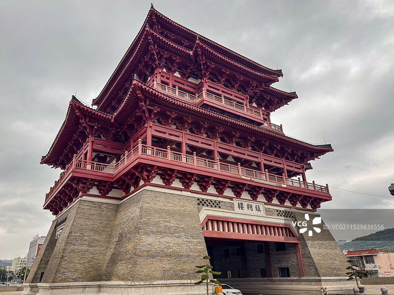 庆阳庆城县庆州古城旅游景区图片素材