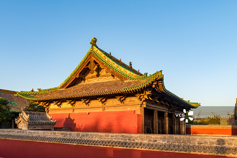 山西晋中平遥双林寺图片素材