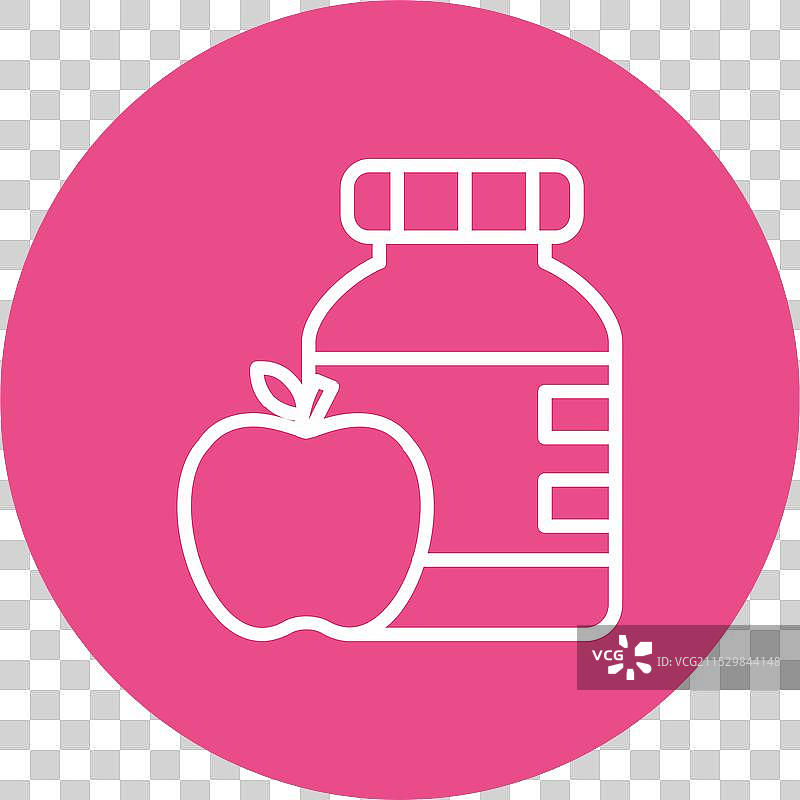 苹果酱图标设计图片素材