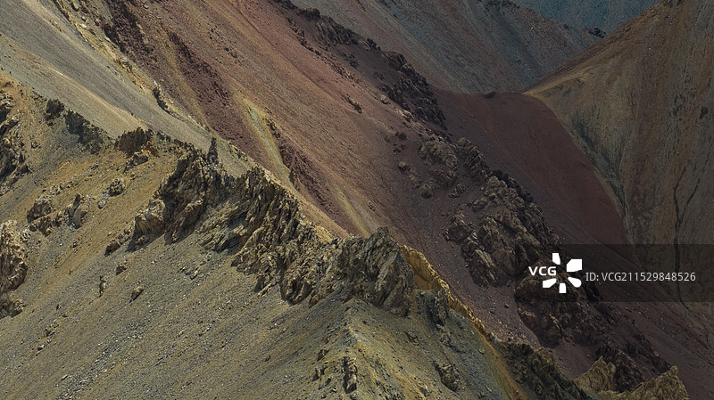 阿里喀什地区雪山 新疆红土达板图片素材