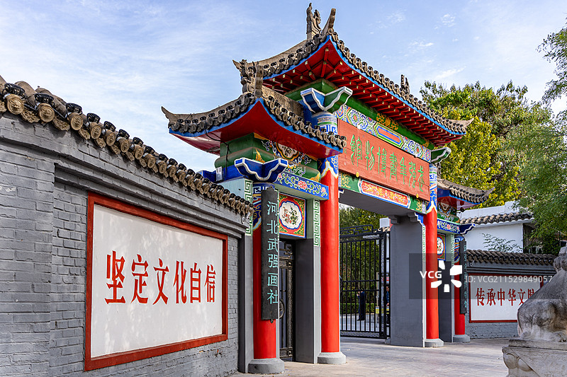 衡水武强年画博物馆图片素材