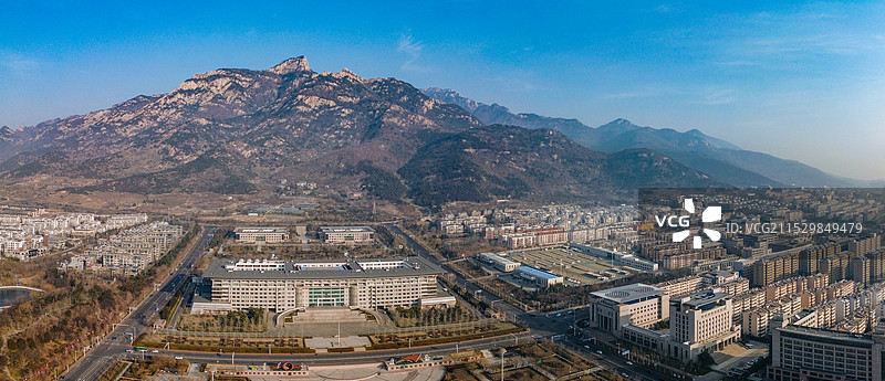 泰安 泰山广场 东岳大街 龙泽湖公园 金座广场 国华时代 时代公园 文化馆 泰山国际会展中心图片素材