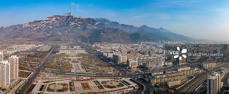 泰安 泰山广场 东岳大街 龙泽湖公园 金座广场 国华时代 时代公园 文化馆 泰山国际会展中心图片素材