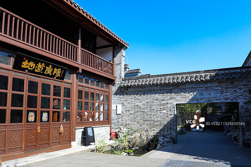 广陵有盐，拍摄扬州广陵古城更新图片素材