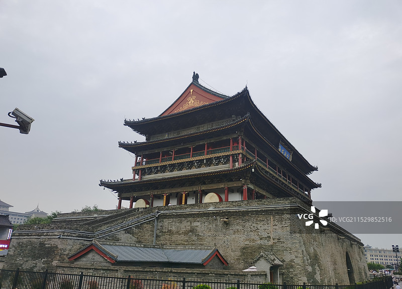 陕西西安钟鼓楼图片素材