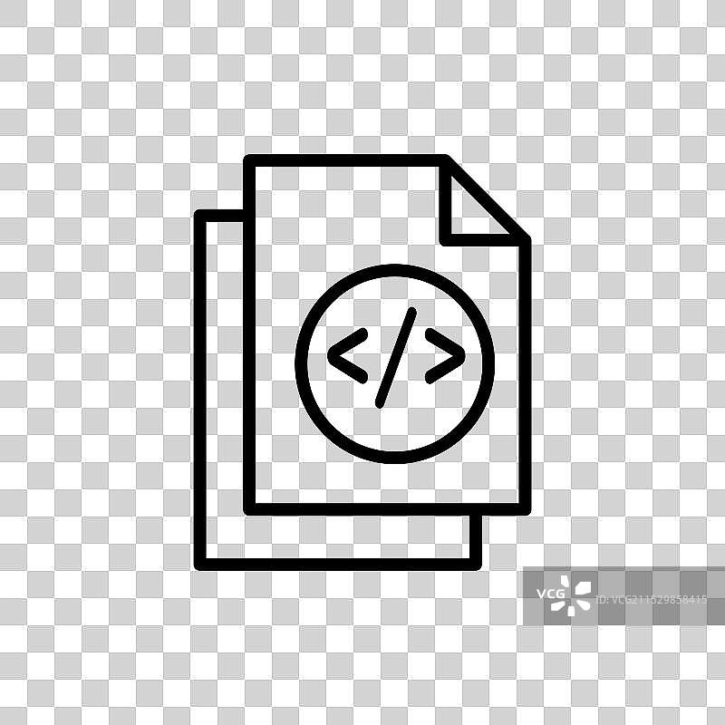 HTML脚本图标图片素材