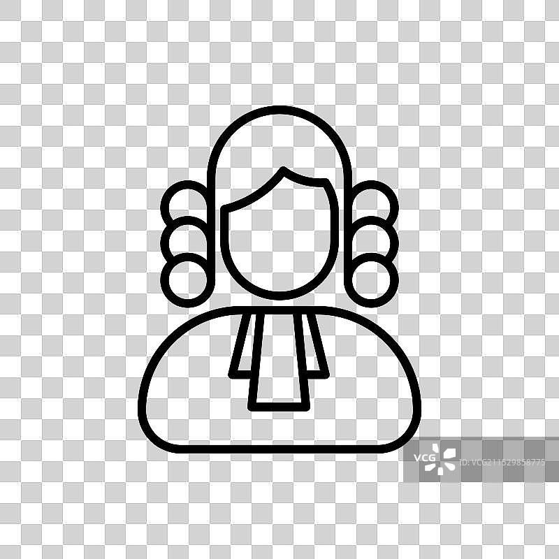 法官图标图片素材