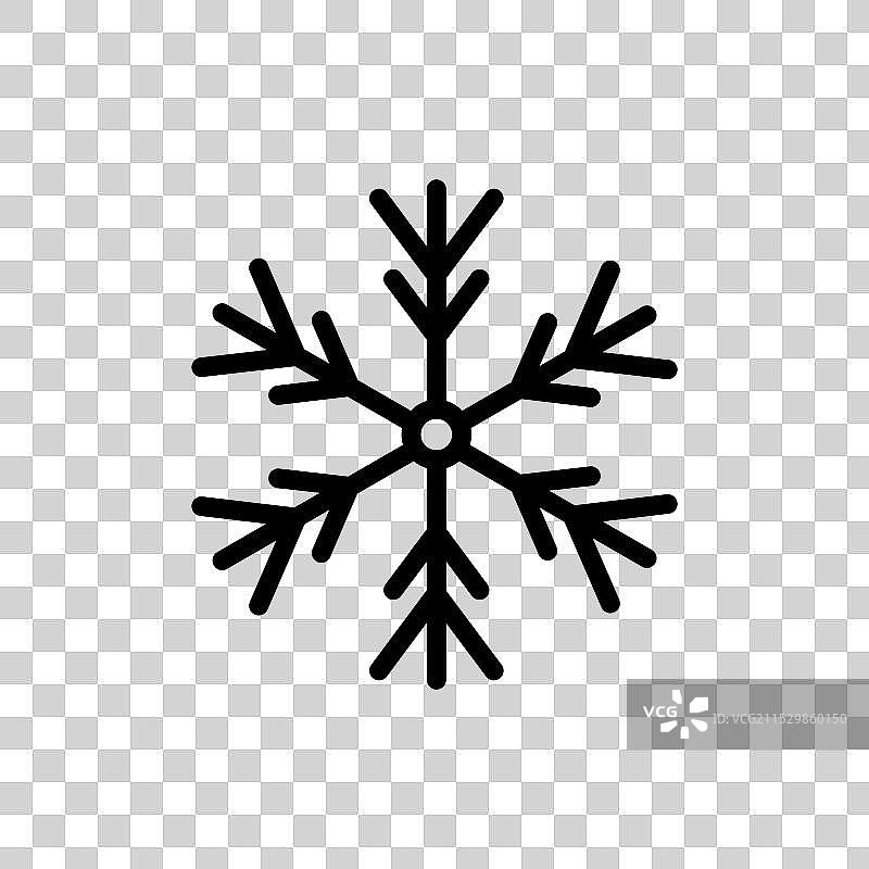 雪的图标图片素材