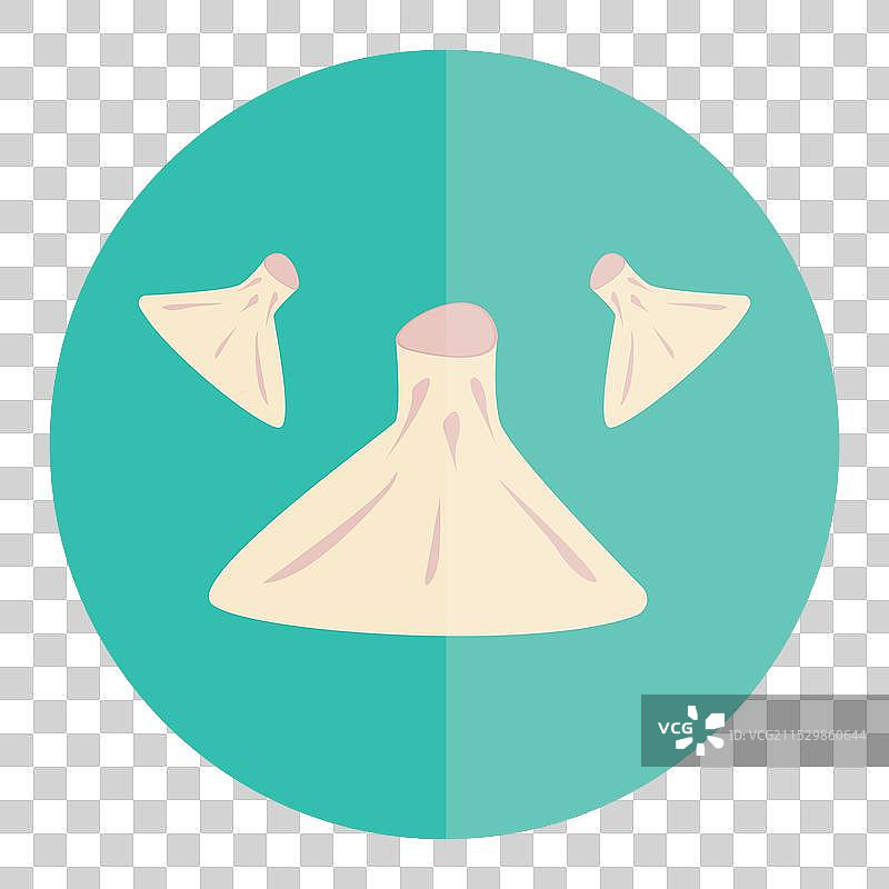 哈欣卡利或格鲁吉亚饺子图片素材