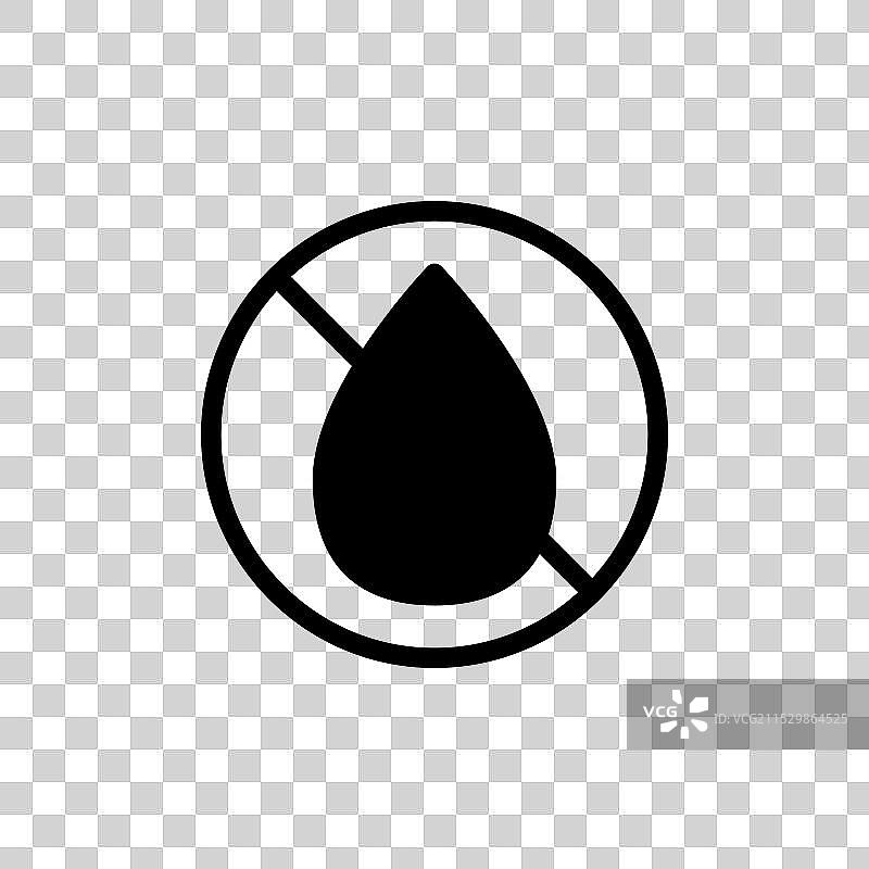 无油图标集，棕榈油，非油腻，控油图片素材