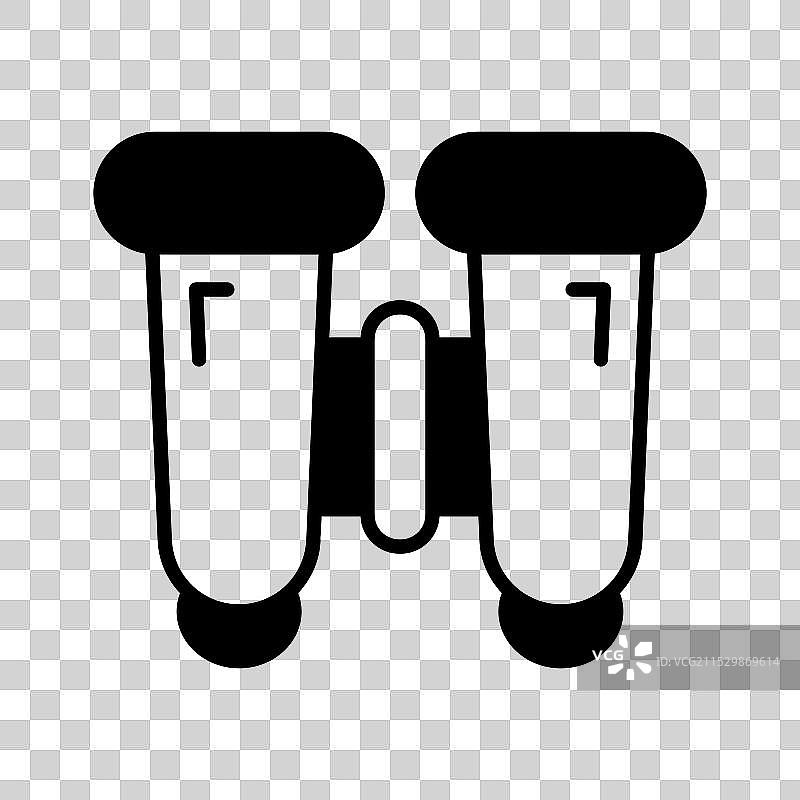 一种为每只眼睛配备镜头的光学仪器图片素材