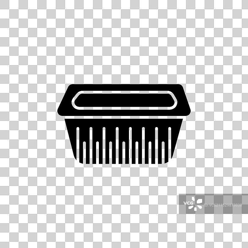 铝箔食品容器图标集图片素材