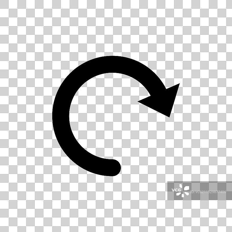 右旋图标集 刷新 重新加载 重启图片素材