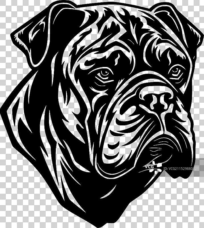 卡恩科尔索犬 - 高质量标志 - 理想用于图片素材