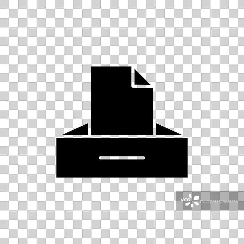 档案图标集 数据 文件夹 组织 盒子图片素材