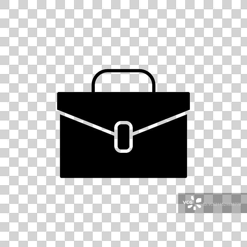 公文包图标集 商务人士行李符号图片素材