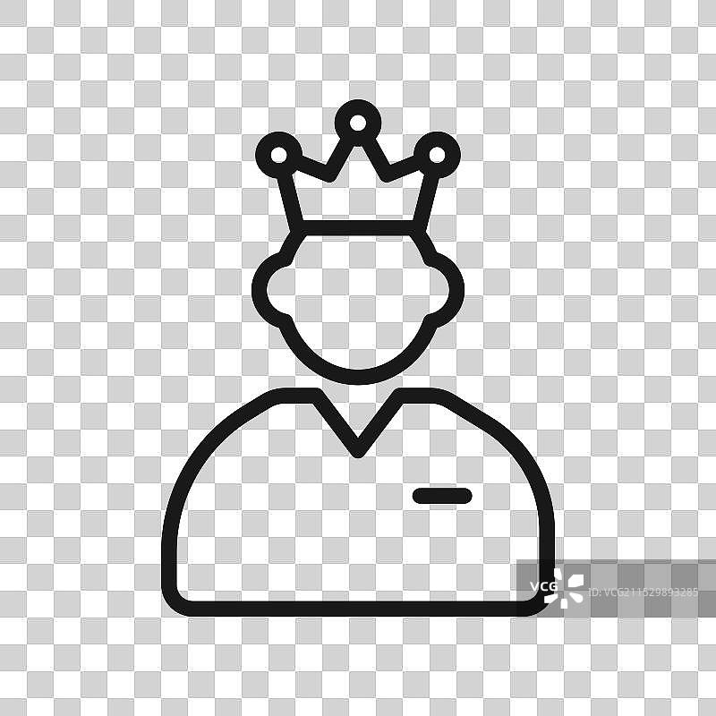 高级用户图标图片素材