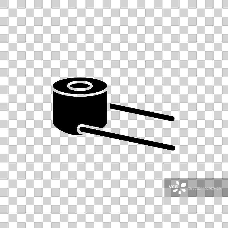 寿司图标集 亚洲日本寿司卷符号图片素材