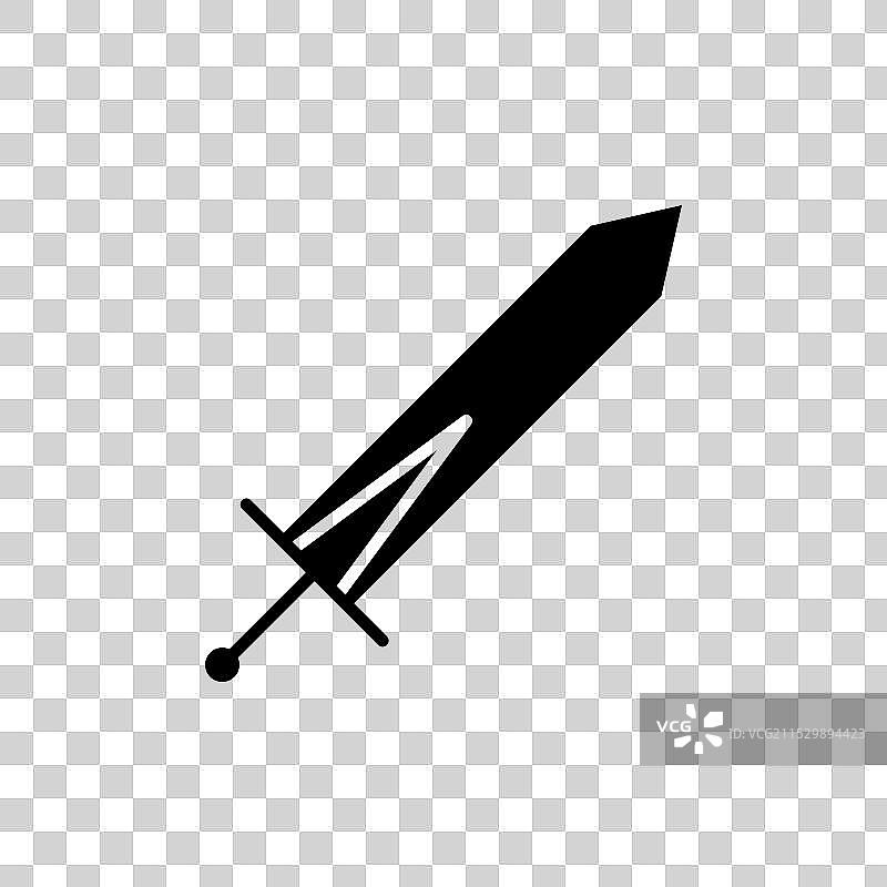 剑图标集 战斗 战士 复古 铁剑图片素材