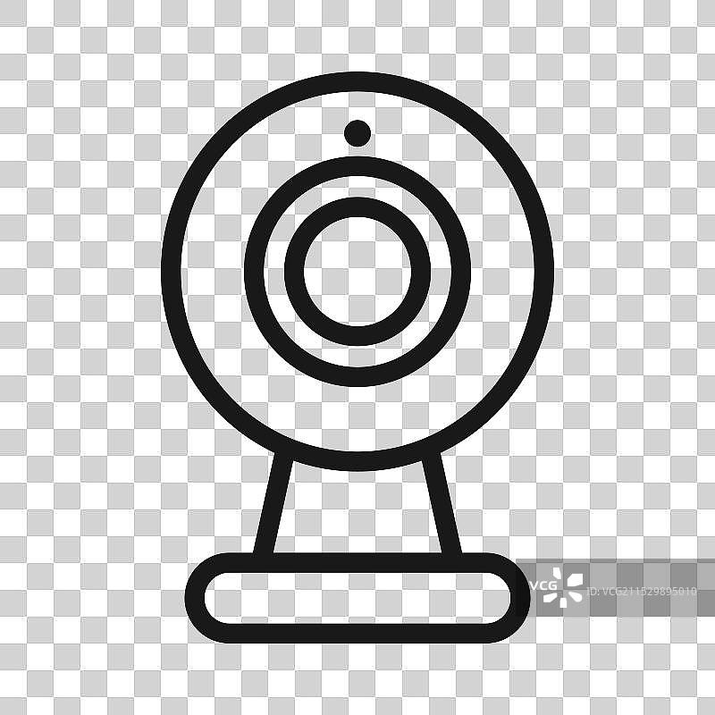 网络摄像头图标图片素材