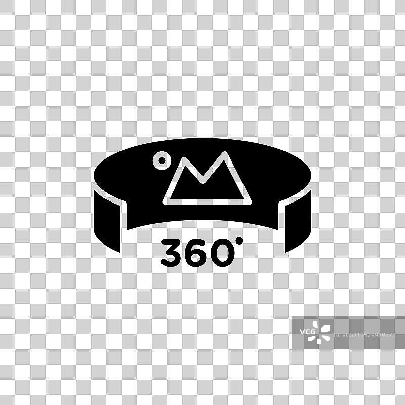 虚拟旅游图标，背景为白色图片素材