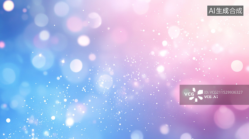 【AI数字艺术】蓝粉色渐变弥散风背景插画图片素材