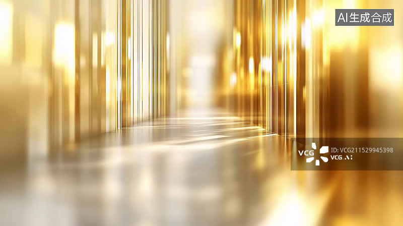 【AI数字艺术】办公楼内部空间走廊和电梯图片素材