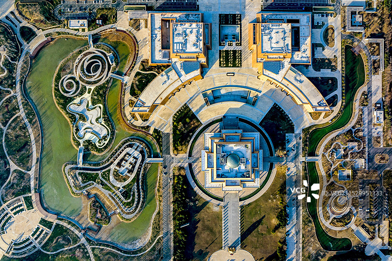 河南安阳：汉字公园，中国文字博物馆图片素材