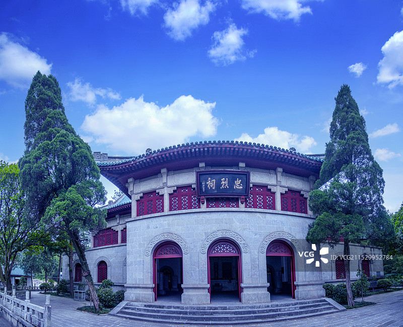 湖南衡山景区忠烈祠图片素材