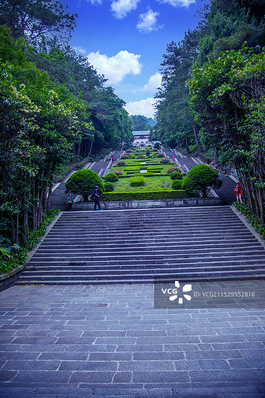湖南衡山景区忠烈祠图片素材