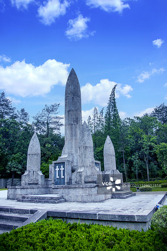 湖南衡山景区忠烈祠图片素材