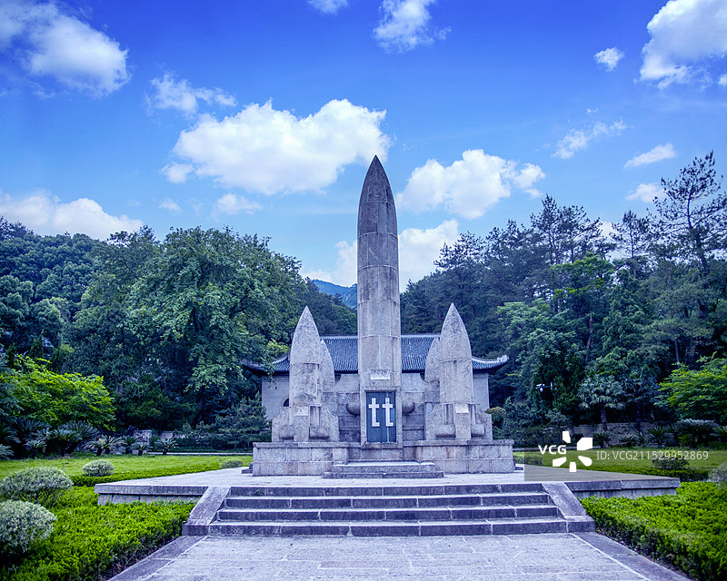 湖南衡山景区忠烈祠图片素材