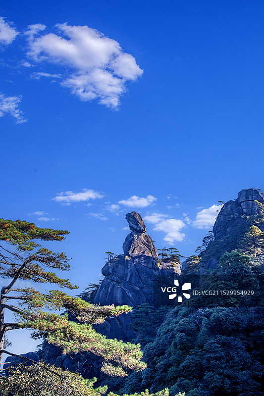 江西上饶三清山《女神峰》图片素材