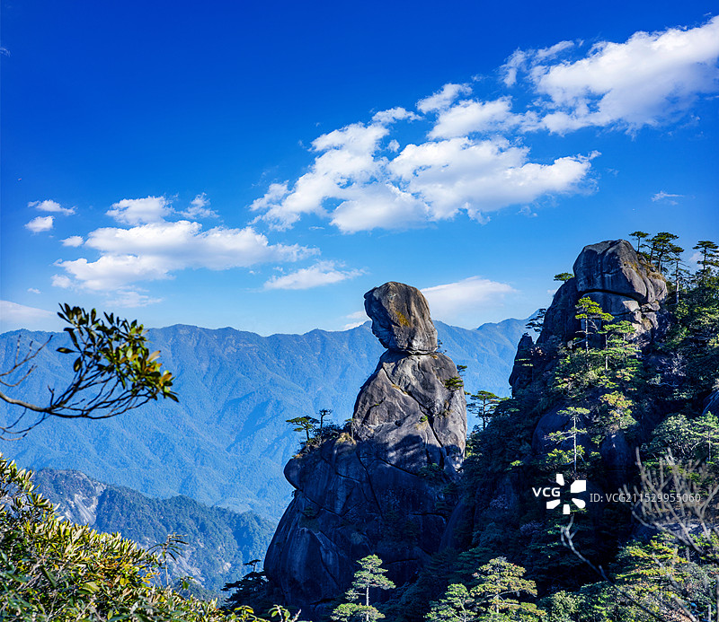 江西上饶三清山《女神峰》图片素材