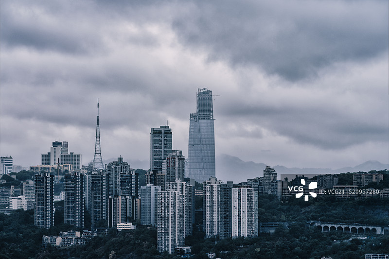 重庆城市建筑图片素材