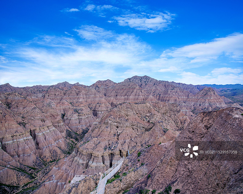 青海海南共和县龙羊峡土林地质公园图片素材