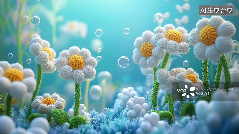 【AI数字艺术】概念花图片素材