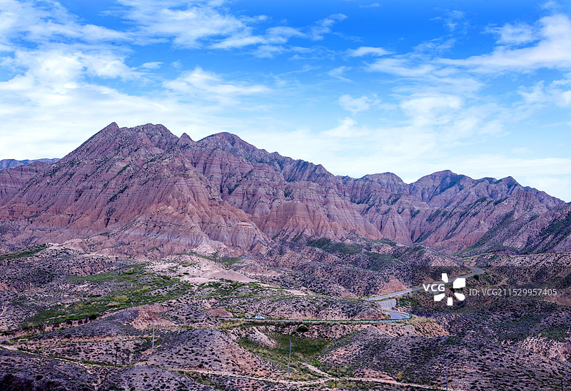 青海海南共和县龙羊峡土林地质公园图片素材