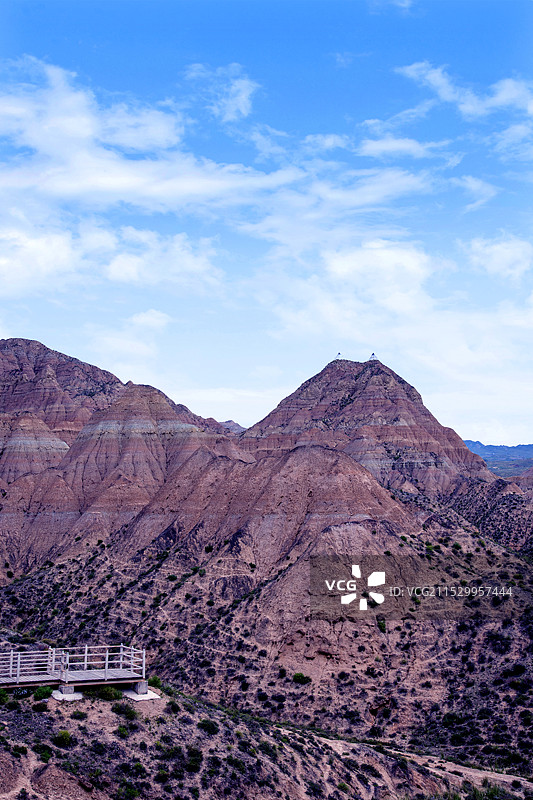 青海海南共和县龙羊峡土林地质公园图片素材