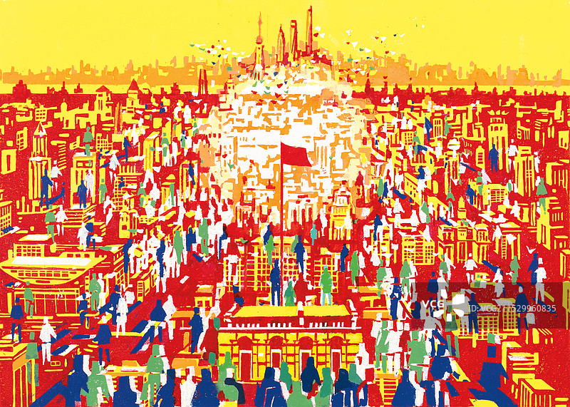 《红旗颂》综合版图片素材