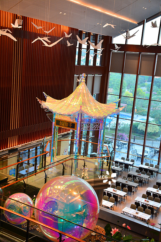 金水台大堂装饰图片素材