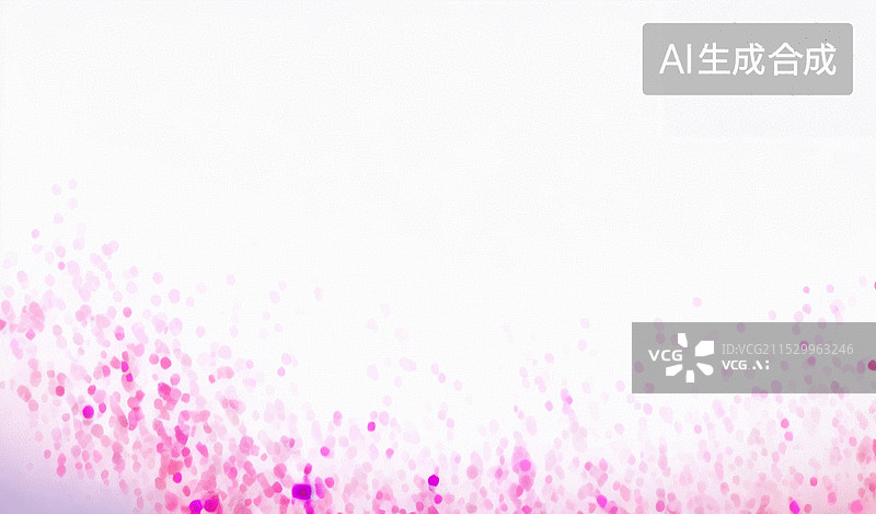 【AI数字艺术】粉色粒子背景图片素材