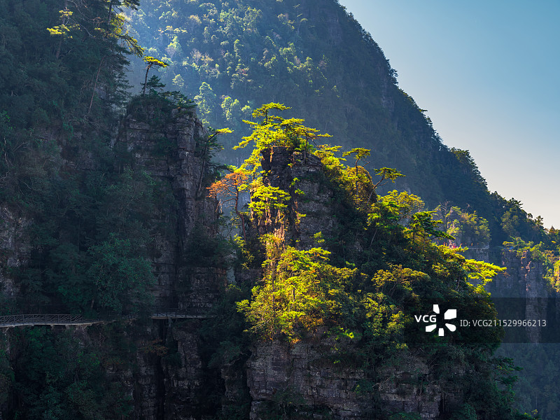 广西来宾金秀盘王界大瑶山景区风光图片素材