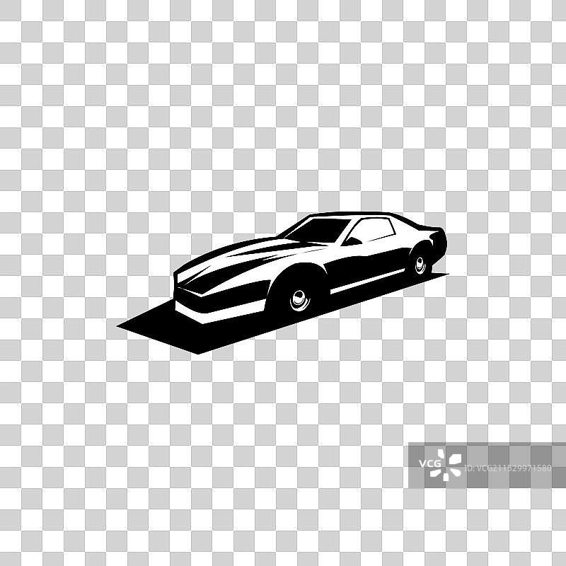 1977年庞蒂亚克孤立徽章标志图标贴纸图片素材