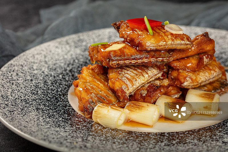 香煎白带鱼图片素材