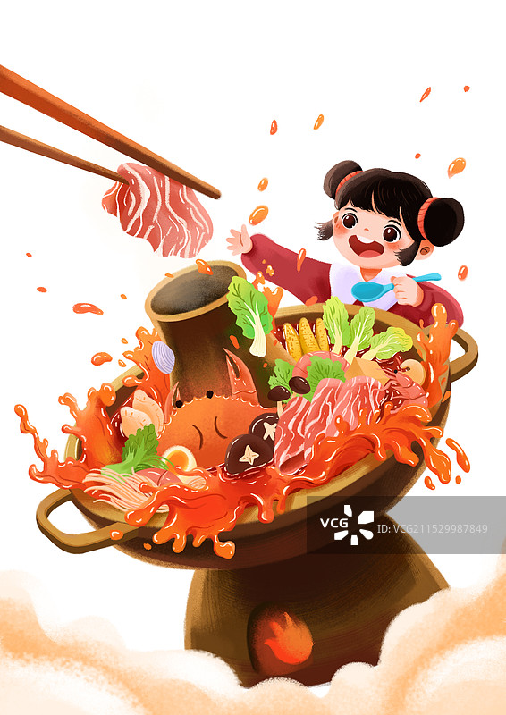 冬天火锅-素材图片素材