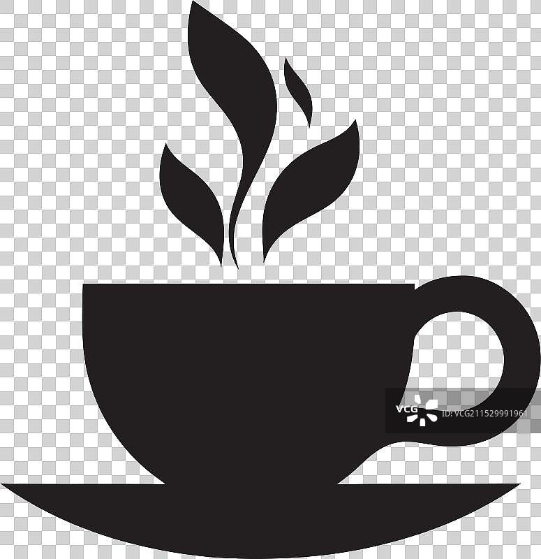 动态咖啡杯标志 Aromaaura图片素材