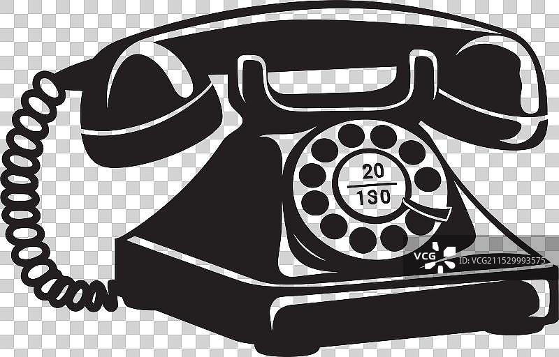 Dialcraft 优雅的拨号电话标志图片素材