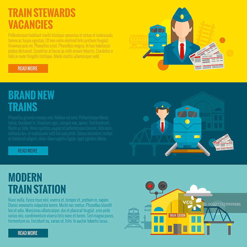 铁路横幅套件图片素材